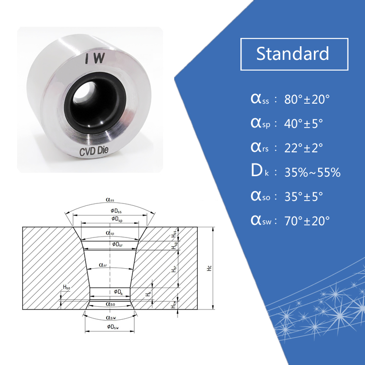 CVD Diamond Wire Drawing Dies