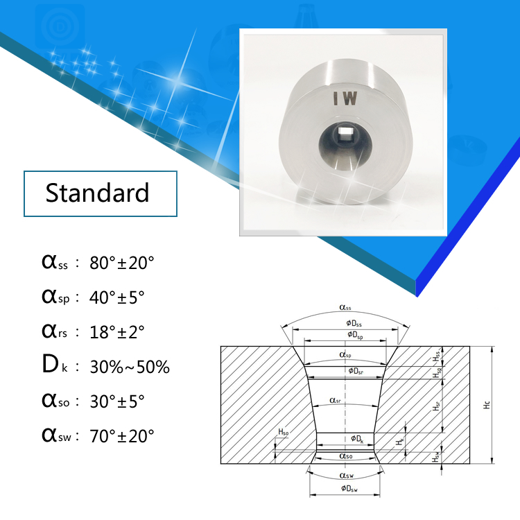 Polycrystalline Diamond Wire Drawing Dies