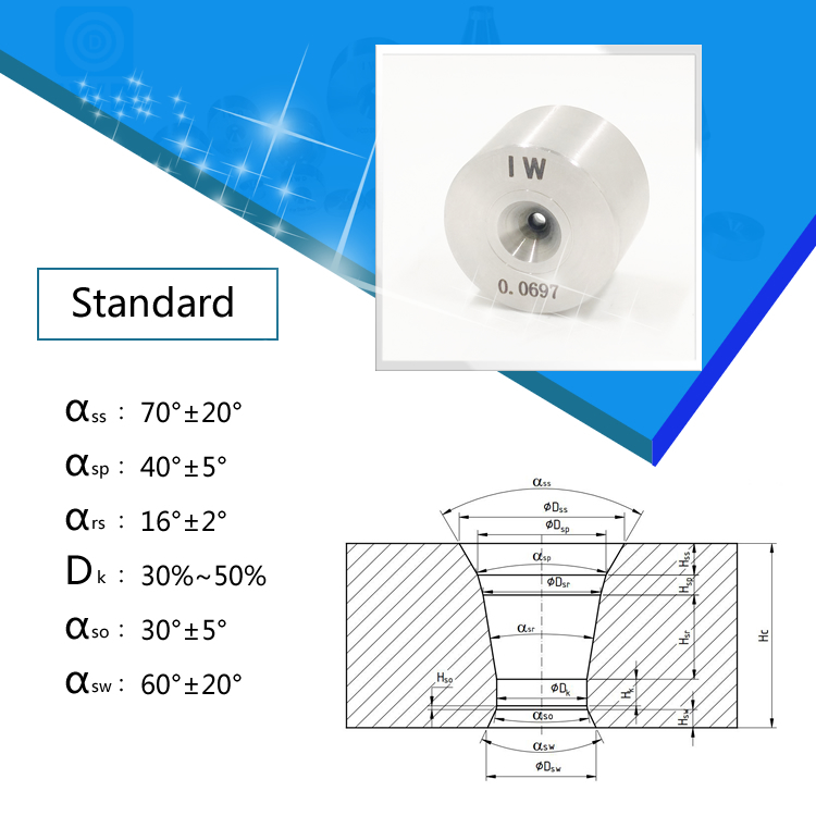 Polycrystalline Diamond Wire Drawing Dies